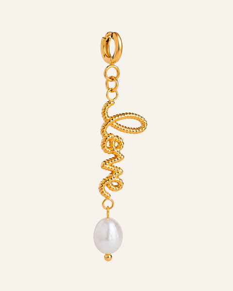 Goldener Love Bikini Anhänger | Love Charm für Bikini