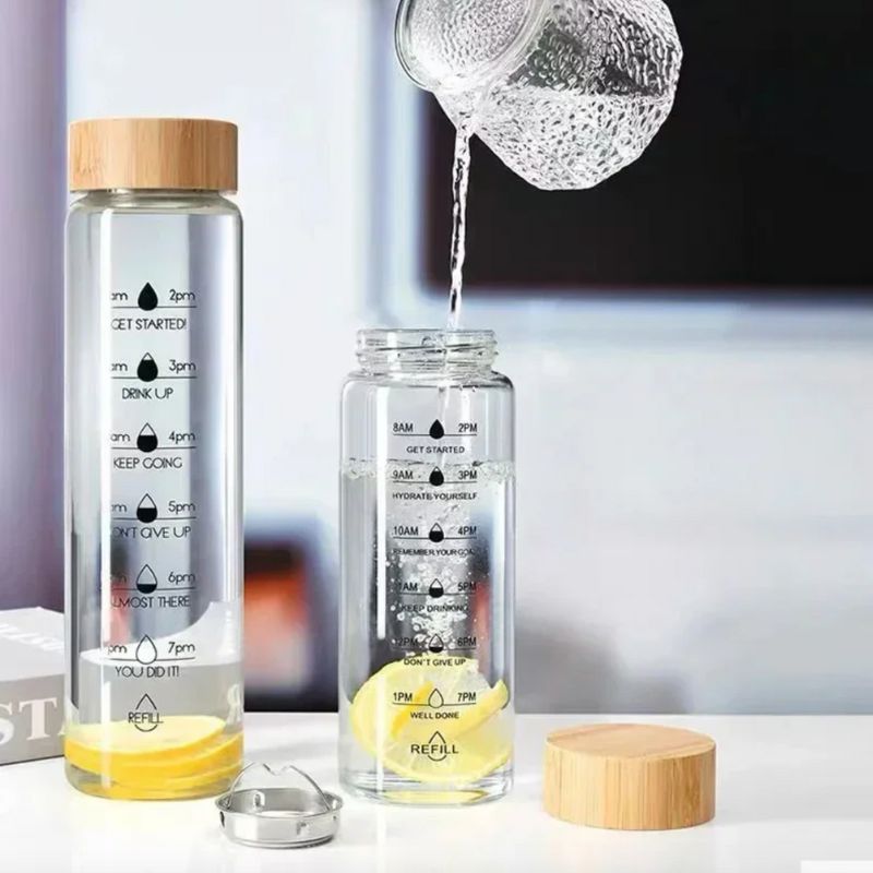 Glasflasche | Trinkflasche Aqua Glow