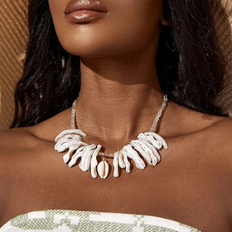 Muschel Halskette Praia Sol