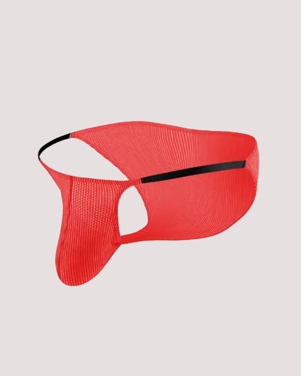 roter Herren Tanga Unterhose on heissem Look