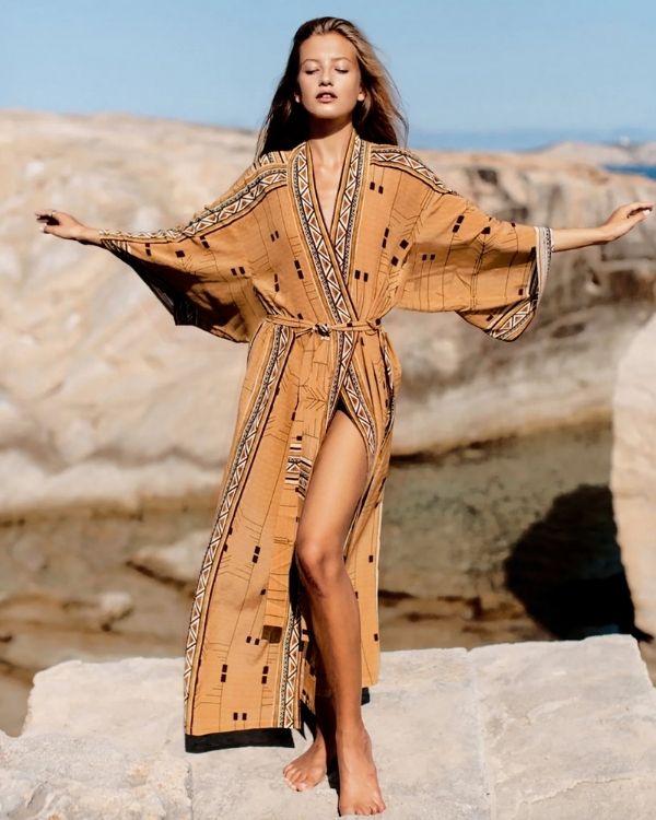 Boho Kimono Jacke Lang Knitting Pattern Stylecraft Special Chunky