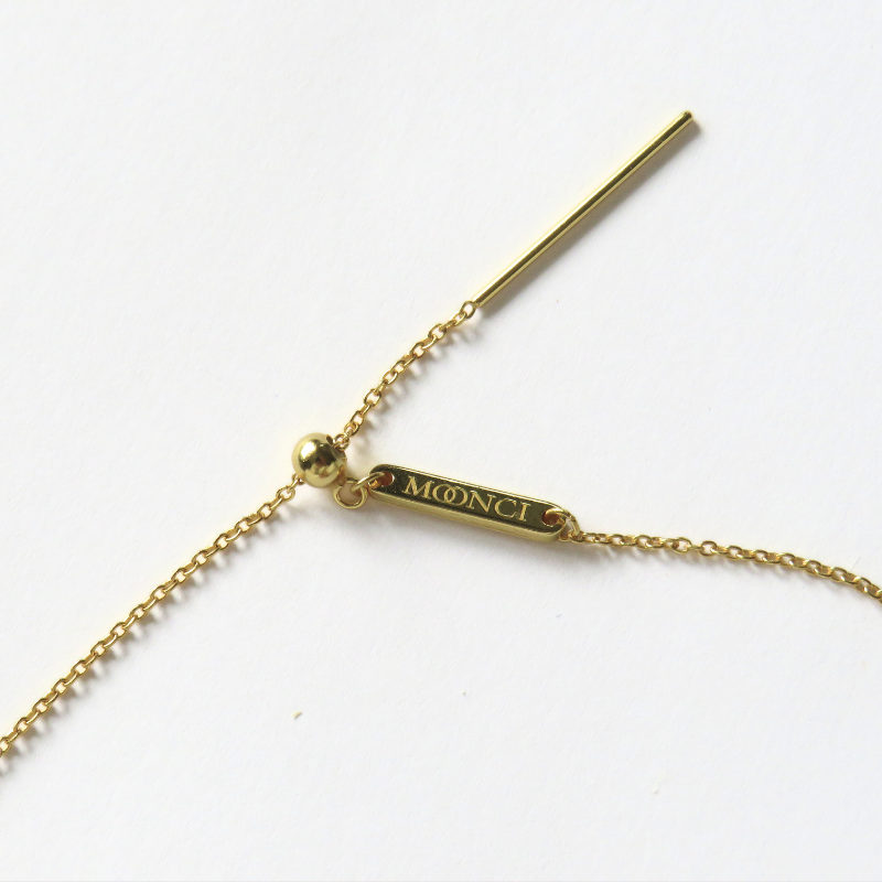 Moonci Charms Halskette | Minimalistischer Schmuck Silber 925