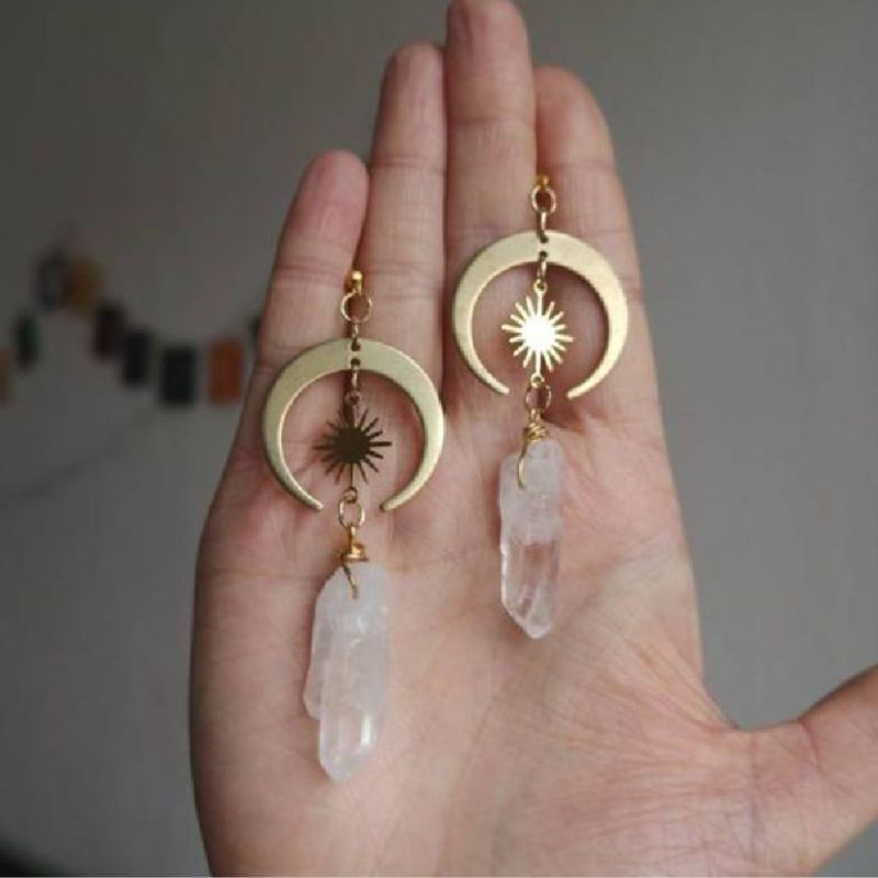 Ohrringe Stone Mystic Moon