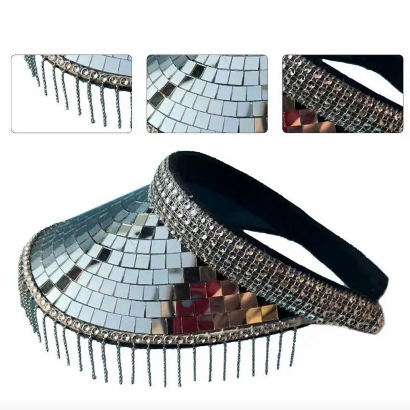 Schirmhut Visor Disco Party Cap
