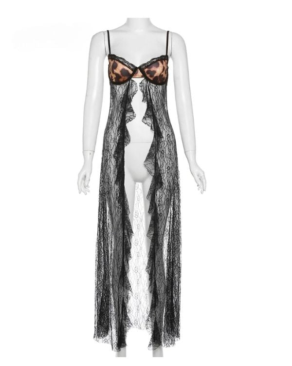 Langes Spitzen Top Gaby