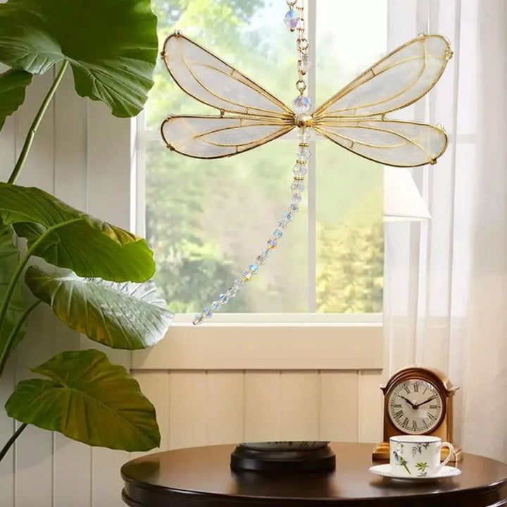 Libellen Windspiel Suncatcher Sonnenfänger