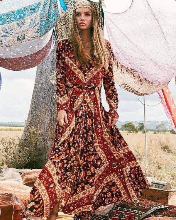 Maxi Boho Kleid Lolita