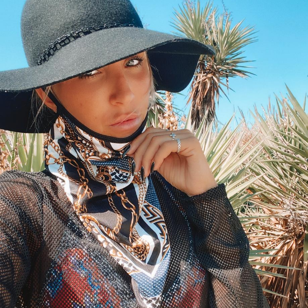 Hals-Mundschutz Stoffmaske Versa Chic