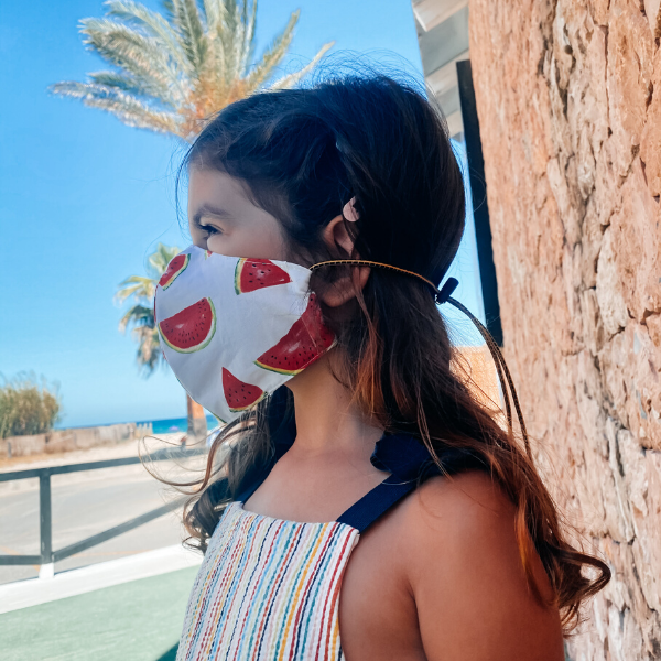 Kinder Kettenmaske Watermelon