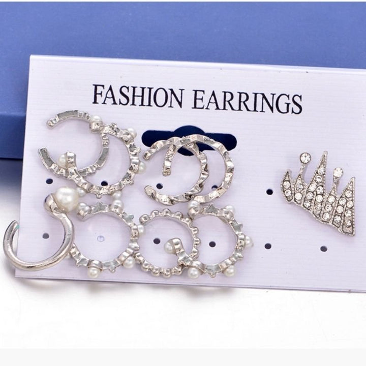 Damen Ear Cuffs Ohrringe in silber online bestellen 