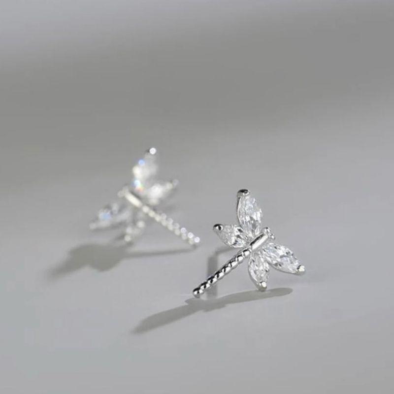 Ohrringe Silber 925 Libelle