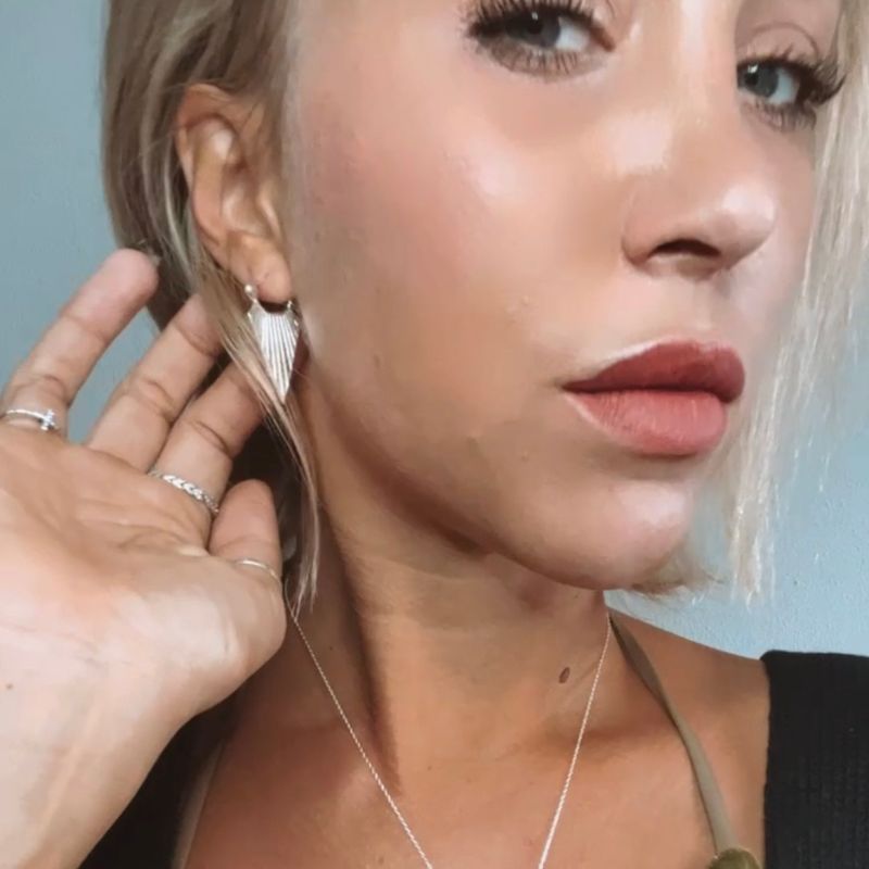 Silber 925 Ohrringe Streaks of Light