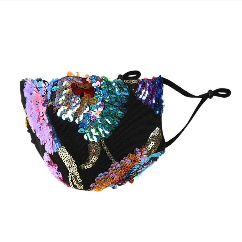 Designer Glitzer Gesichtsmaske Paradiso