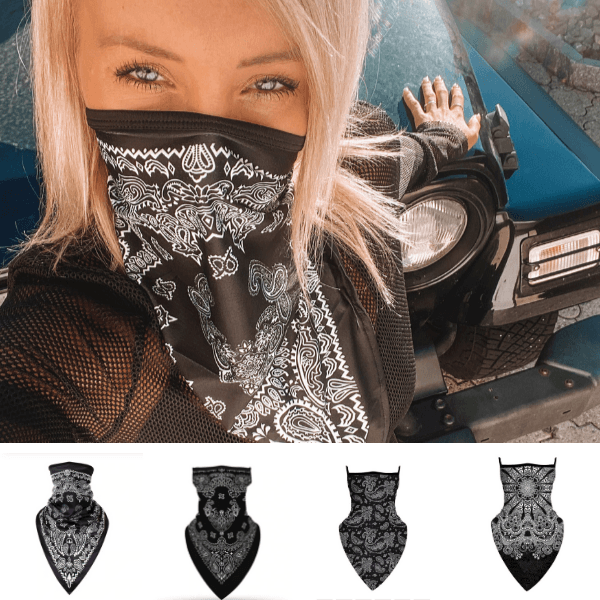 Hals-Mundschutz Stoffmaske Bandana Vibes