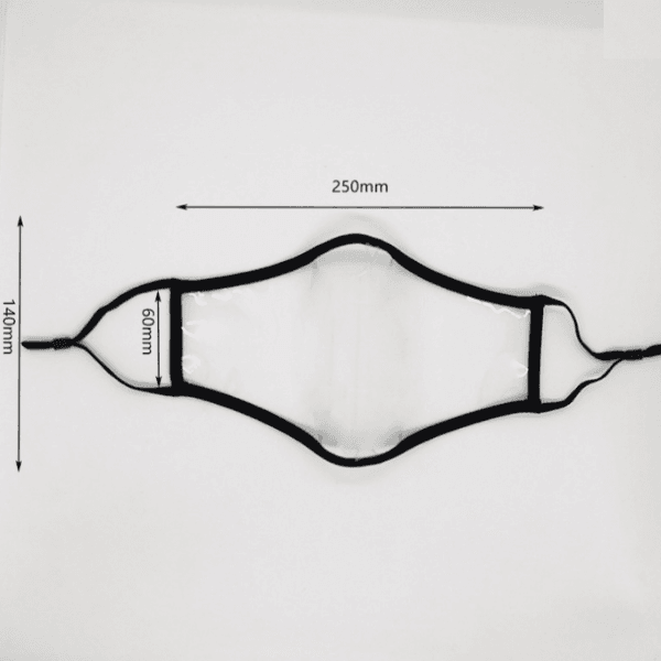 Transparente Maske Emotion