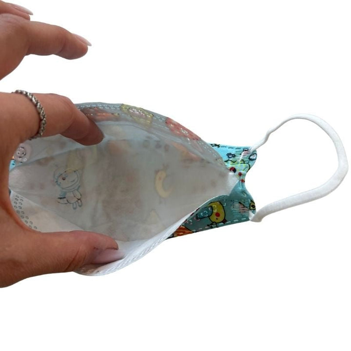 Kinder Schutzmasken 3D Fischform fuer besseres Atmen fuer Kinder - Kindermasken ab Schweizer Warenlager kaufen 