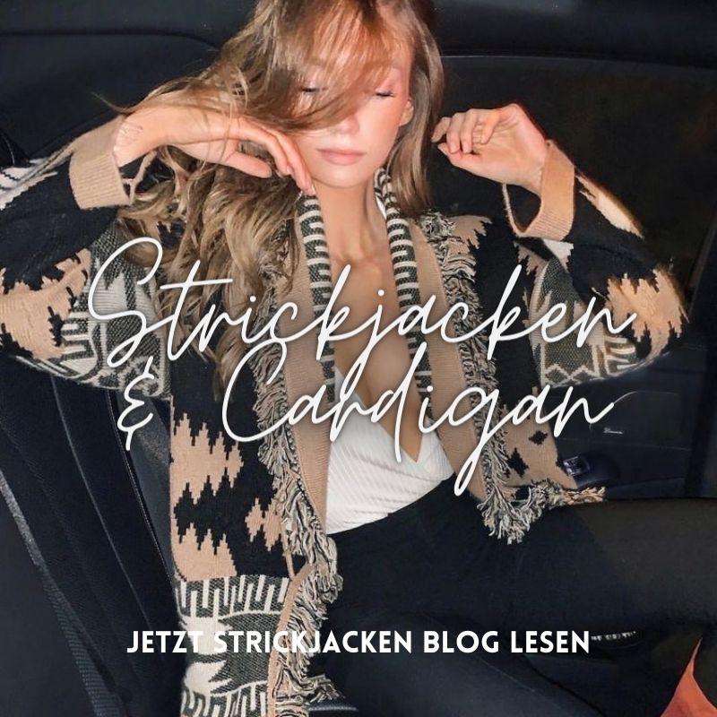 Strickjacken Cardigans Fashion Blog Schweiz - Modische Strickjacken kaufen