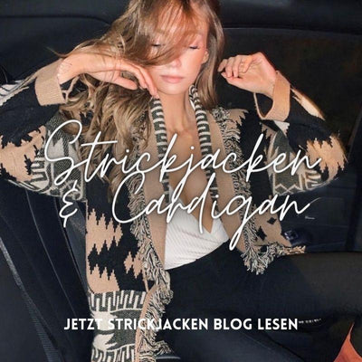 Die kuschelige Strickjacken Zeit ist zurück