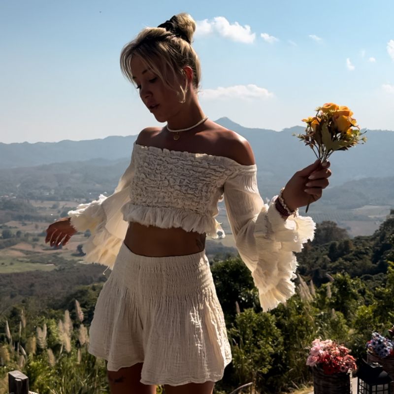 Damen Shirts - Boho Shirts im Ibiza Flair 