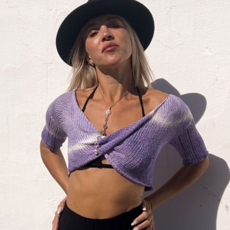Crochet Tops, Häkeltops Damen | Häkel Shirts Top Oberteile 