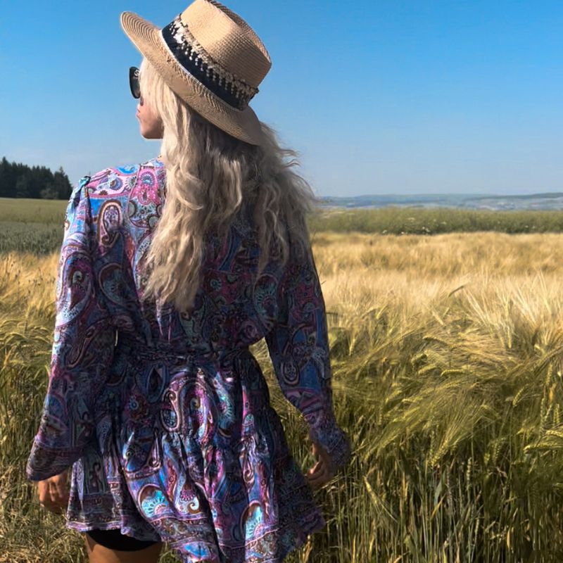 Wickelkleider Fruehlungskleider Schweiz - Boho Kleider Fashion Kollektion Spring Frühling 