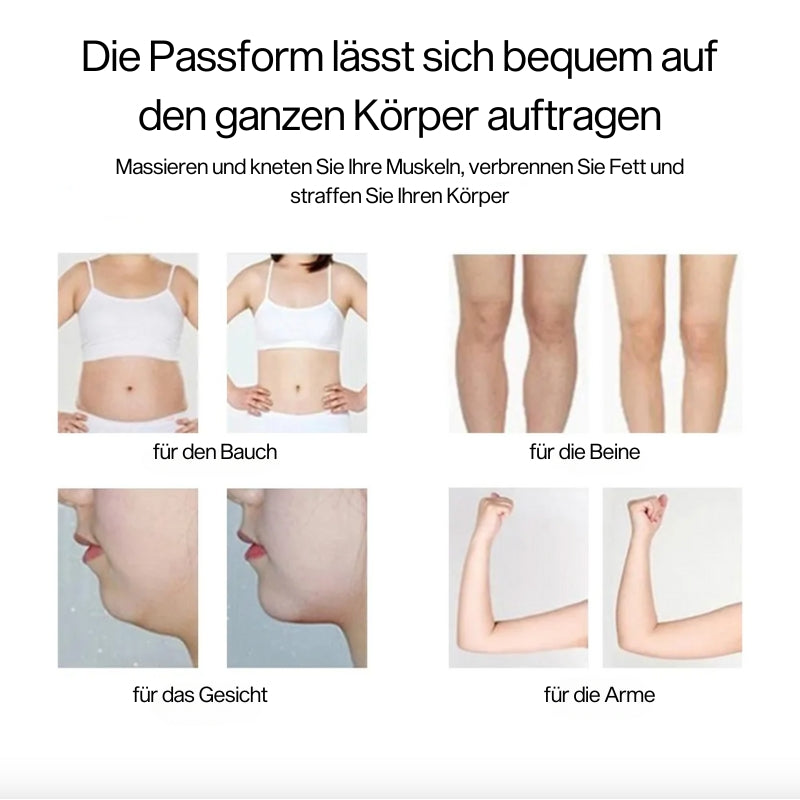 Massageroller Gerät für Gesicht, Bauch, Beine und Arme 