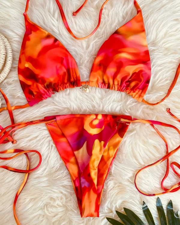 Trend-Bikini in Sunset Crush Style
