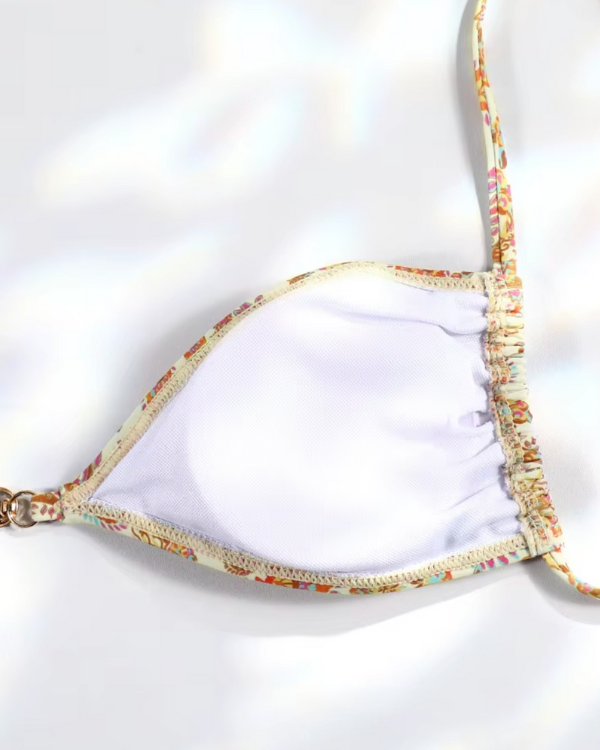Triangel Bikini mit Polster zum rausnehmen 