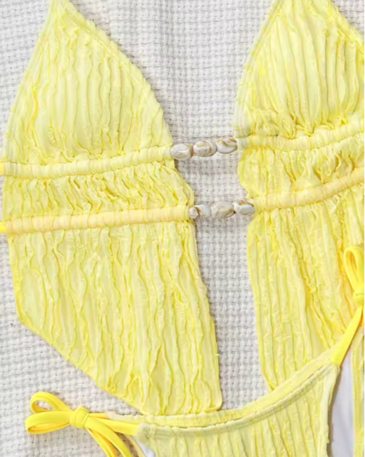 Monokini Bikini Set Lemon Breeze