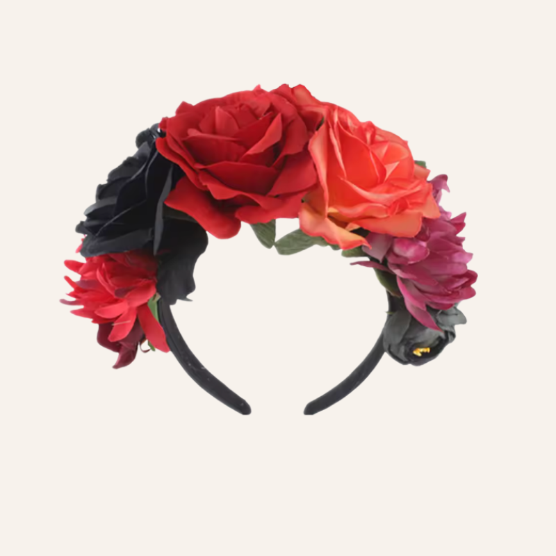 Blumenkranz Haarreifen Carmine