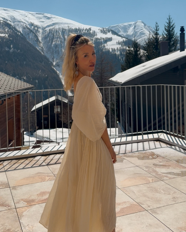 Sommerkleid Damen lang Boho Chic