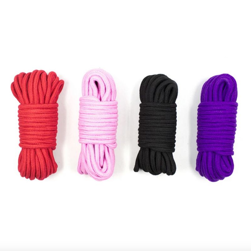 Strickseile Baumwolle Bondage Zubehör in 4 Farben 
