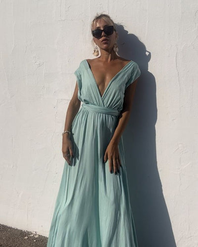Langes Damen Brautjunger Hochzeitskleid Abendkleid 