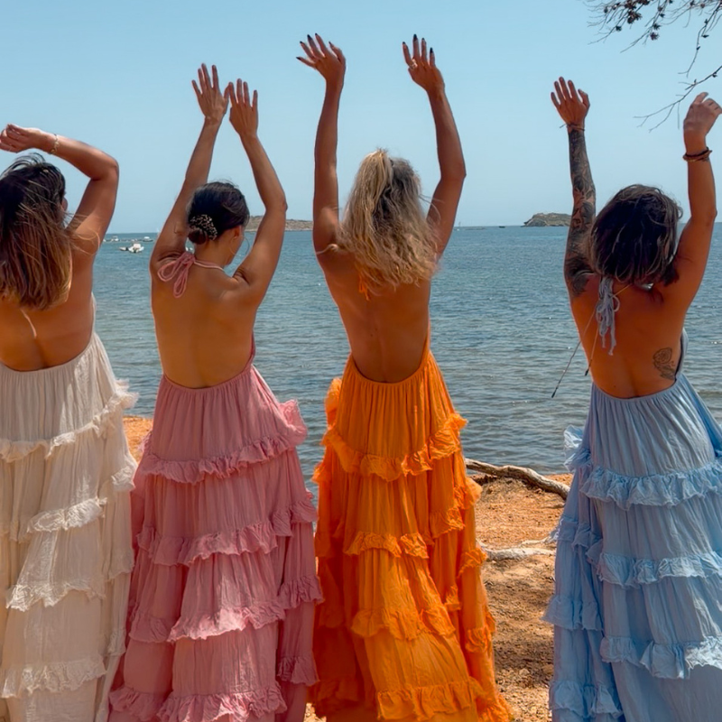 Sommerkleider in vielen Farben | Kurze und lange Sommerkleider Damen | Boho Ibiza 