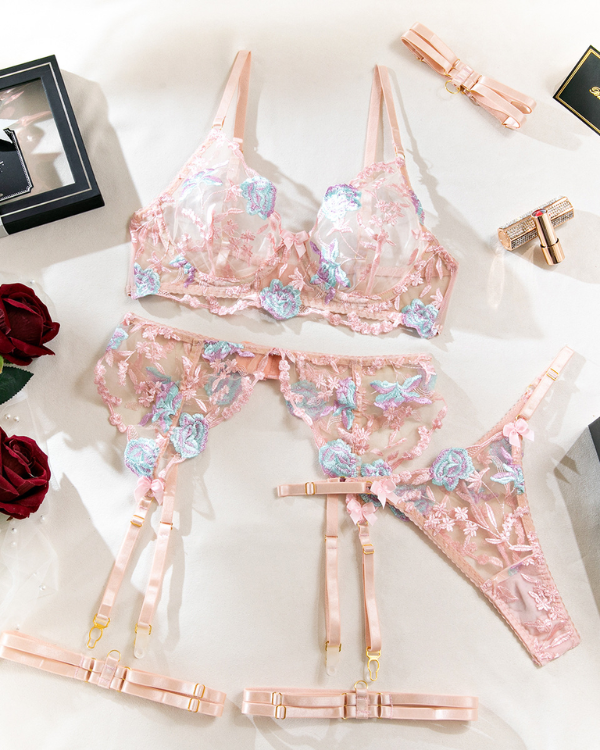 Blumen Dessous Set Aurora Blossom