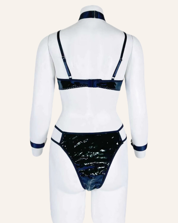 Heisses Latex Dessous Set 