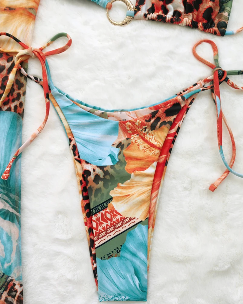Brazilian Bikini Hose zum binden auf den Seiten 