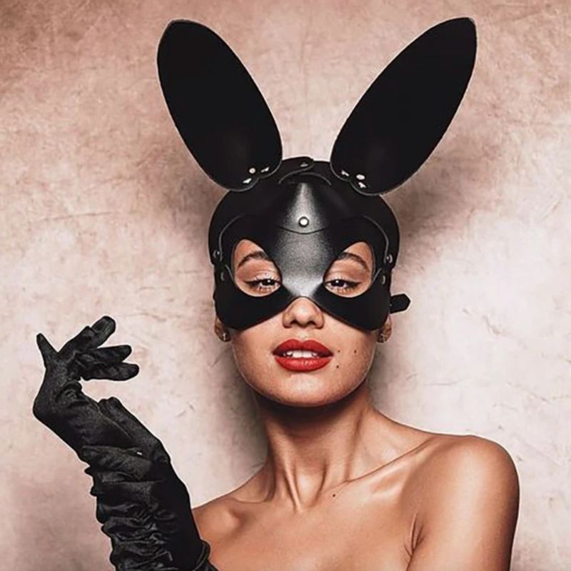 Erotische Bunny Phantasie Maske