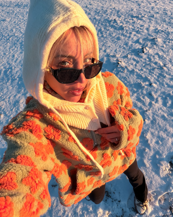 Fleece Pullover Blomster