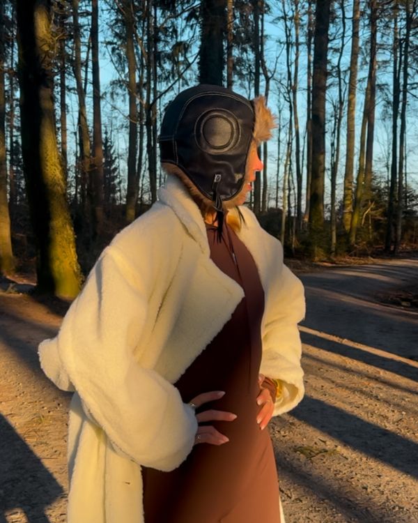warme Winter Unisex Mütze mit Ohrenklappen - Fliegermütze für Herren und Damen 