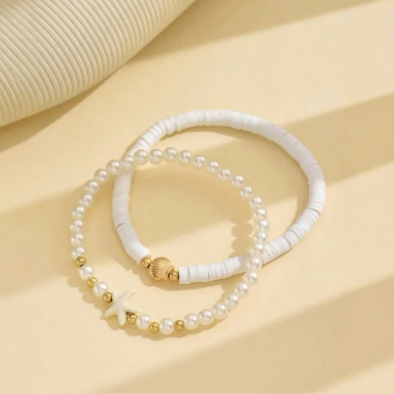 Boho-Fußkette mit maritimem Charme