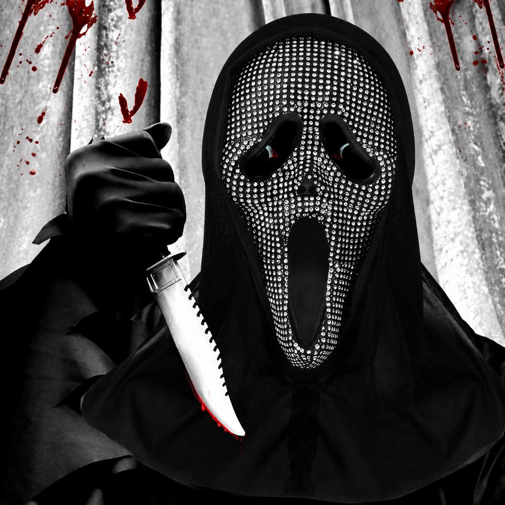 Geister Maske Glam Ghost