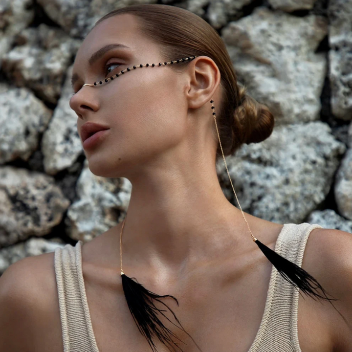 Gesichtskette Feather Muse
