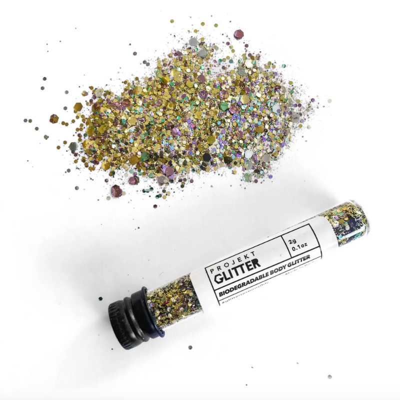 Goldiges Eco Festival Glitzer Make-up| biologisch abbaubar 
