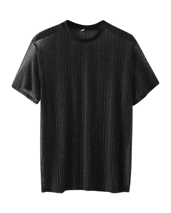 Festival Männer T-Shirt mit Glitzer Effekt 