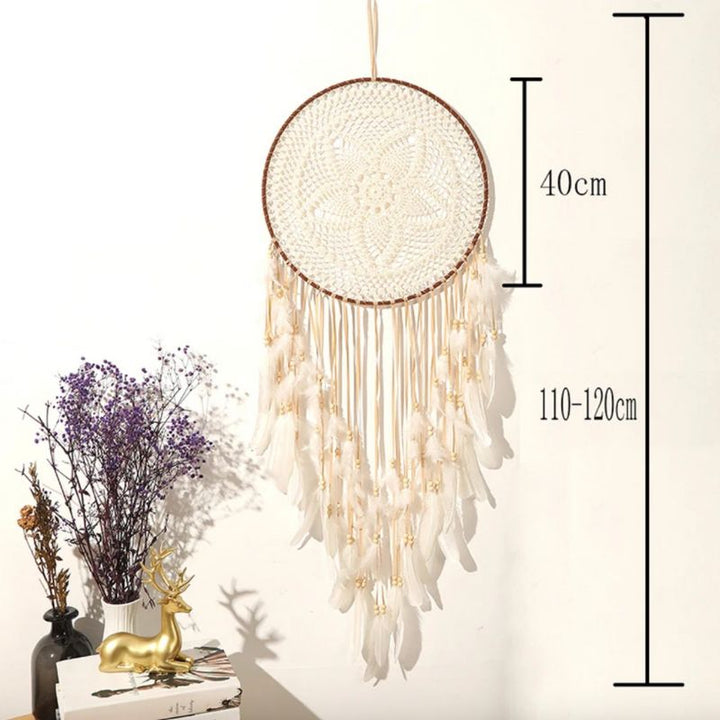 Grosser XXL Boho Traumfänger mit 40cm Durchmesser  