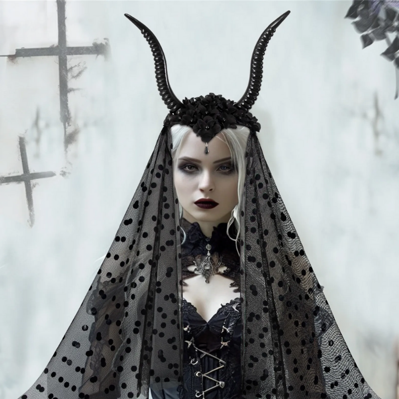 Horror Hörner Mujer del Infierno