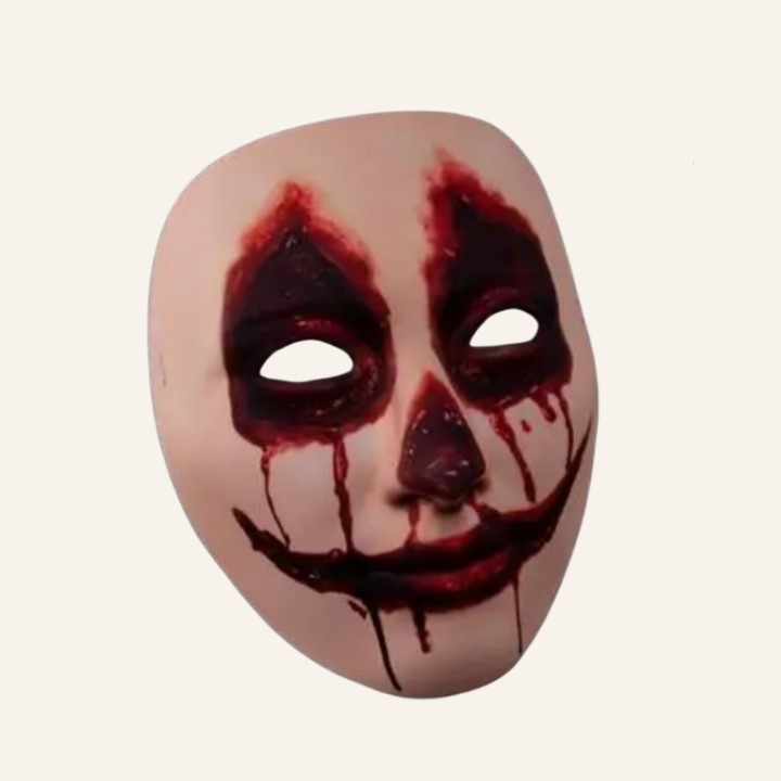 Verkleidung Clown Maske Horror mit Blut Design