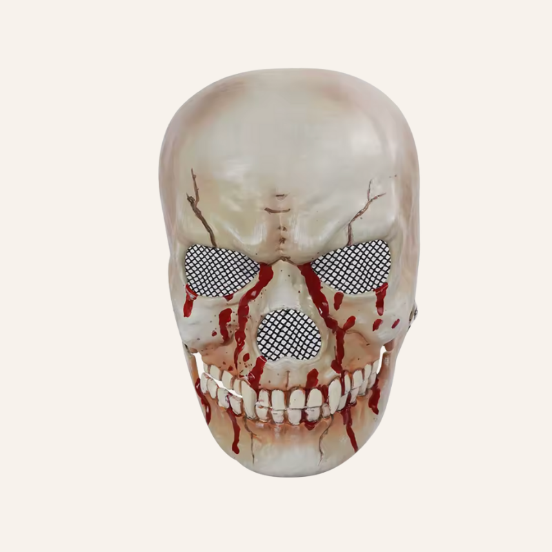 Grusel Maske Dead West Skull