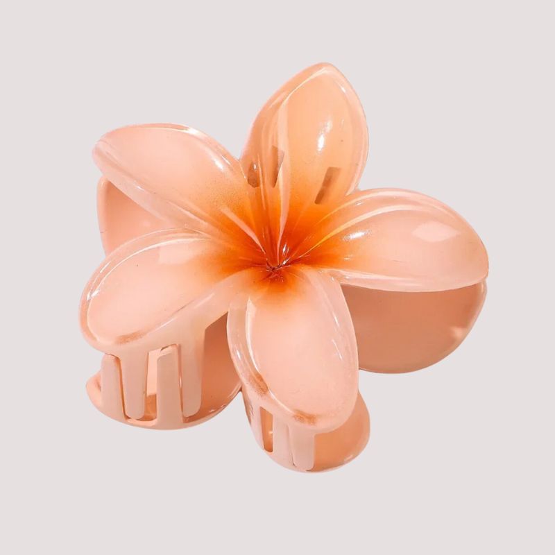 Blumen Haarklammer Lotus